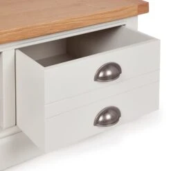 Compton Coffee Table With Baskets, Ivory -Online Furniture Store 1000162415 alt05