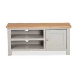 Bromley TV Unit, Oak For TVs Up To 44"