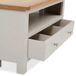 Bromley Corner TV Unit, Oak For TVs Up To 40" 32 Bromley Corner TV Unit, Oak For TVs Up To 40" -Online Furniture Store 30270335 alt04