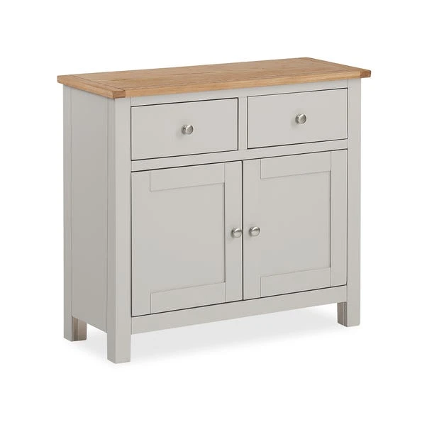 Bromley Small Sideboard, Grey 5 Bromley Small Sideboard, Grey - Image 3