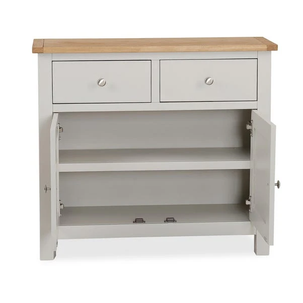 Bromley Small Sideboard, Grey 6 Bromley Small Sideboard, Grey - Image 4