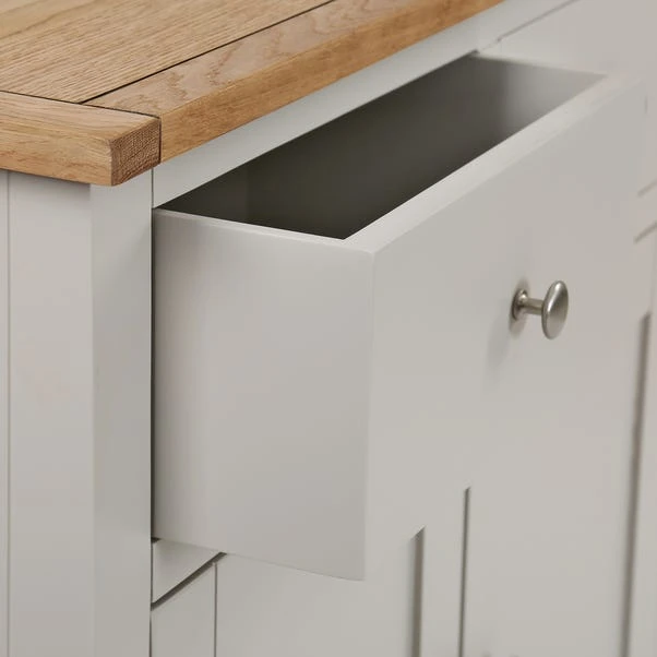 Bromley Small Sideboard, Grey 8 Bromley Small Sideboard, Grey - Image 6