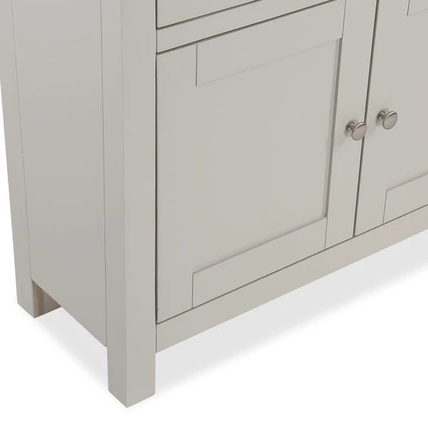 Bromley Small Sideboard, Grey 10 Bromley Small Sideboard, Grey - Image 8