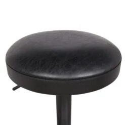 Terni Adjustable Height Swivel Bar Stool, Faux Leather -Online Furniture Store 30555219 alt03