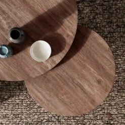 Fulton Coffee Nest Of Tables, Pine Effect -Online Furniture Store 30569979 alt02