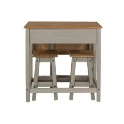 Corona 2 Seater Rectangular Drop Leaf Dining Table With 2 Chairs -Online Furniture Store 30606794 alt03