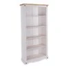 Corona Tall Bookcase, White