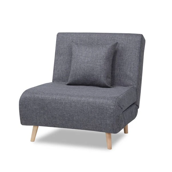 Macy Fabric Pebble Single Sofa Bed 4 Macy Fabric Pebble Single Sofa Bed - Image 2