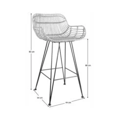 Nirvana Counter Height Stool, Rattan 19 Nirvana Counter Height Stool, Rattan -Online Furniture Store 30645856 alt09