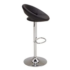Knox Adjustable Height Swivel Bar Stool, Faux Leather 39 Knox Adjustable Height Swivel Bar Stool, Faux Leather -Online Furniture Store 30661951 alt02