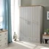 Kendal Triple Wardrobe, Grey -Online Furniture Store 30662662