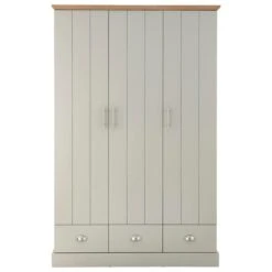 Kendal Triple Wardrobe, Grey -Online Furniture Store 30662662 alt01