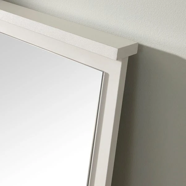 Kendal 2 Drawer Dressing Table Set With Mirror, Grey 9 Kendal 2 Drawer Dressing Table Set With Mirror, Grey - Image 7