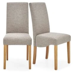 Ethan Set Of 2 Dining Chairs, Boucle -Online Furniture Store 30662741 alt02