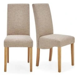 Ethan Set Of 2 Dining Chairs, Boucle -Online Furniture Store 30662742 alt01
