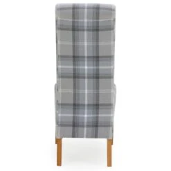 Set Of 2 Chester Dining Chairs, Woven Check Fabric 18 Set Of 2 Chester Dining Chairs, Woven Check Fabric -Online Furniture Store 30662746 alt05