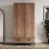 Fulton Double 1 Drawer Wardrobe