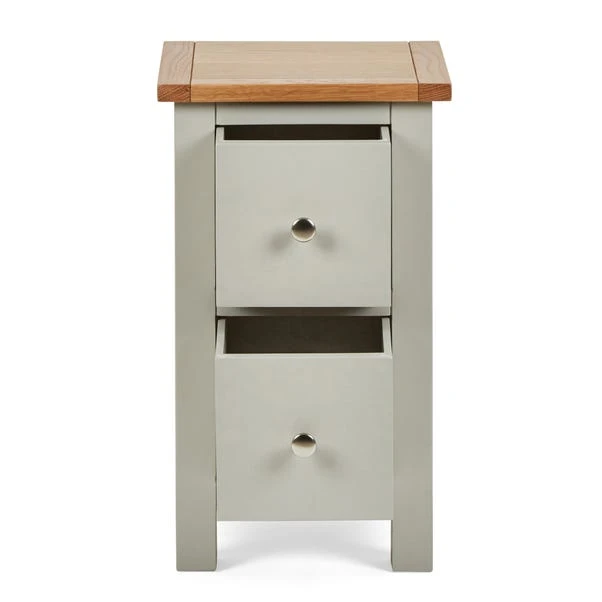 Bromley 2 Drawer Slim Bedside Table 7 Bromley 2 Drawer Slim Bedside Table - Image 5