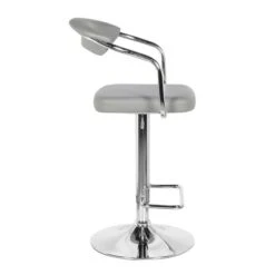 Houston Adjustable Height Swivel Bar Stool, Faux Leather 38 Houston Adjustable Height Swivel Bar Stool, Faux Leather -Online Furniture Store 30685276 alt03