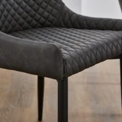 Set Of 2 Montreal Dining Chairs, Faux Leather -Online Furniture Store 30685291 alt02