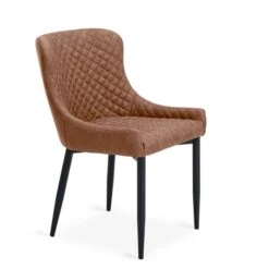 Set Of 2 Montreal Dining Chairs, Faux Leather -Online Furniture Store 30685292 alt02