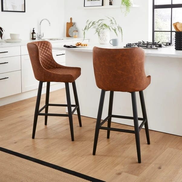 Montreal Counter Height Bar Stool, Faux Leather 17 Montreal Counter Height Bar Stool, Faux Leather - Image 15