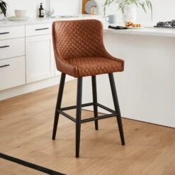 Montreal Counter Height Bar Stool, Faux Leather 37 Montreal Counter Height Bar Stool, Faux Leather -Online Furniture Store 30685294 alt01