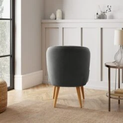 Elsie Velvet Cocktail Chair -Online Furniture Store 30685473 alt01