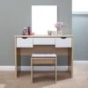 Elizabeth 3 Drawer Dressing Table Set With Mirror 1 Elizabeth 3 Drawer Dressing Table Set With Mirror -Online Furniture Store 30705685