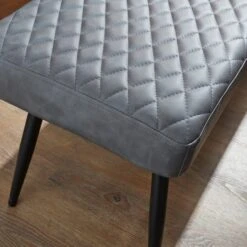 Montreal 2 Seater Dining Bench, Faux Leather, 135cm -Online Furniture Store 30711385 alt03