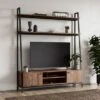 Fulton Pine Ladder Shelf TV Unit For TVs Up To 60" -Online Furniture Store 30712487