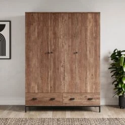 Fulton Triple Wardrobe -Online Furniture Store 30712488
