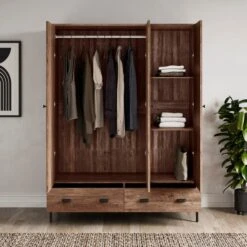 Fulton Triple Wardrobe -Online Furniture Store 30712488 alt01