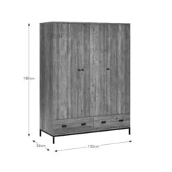 Fulton Triple Wardrobe -Online Furniture Store 30712488 alt09