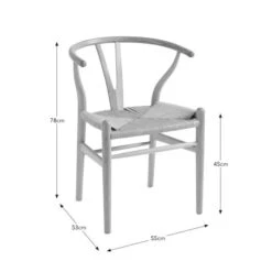 Lara Wishbone Dining Chair, Beech Wood 29 Lara Wishbone Dining Chair, Beech Wood -Online Furniture Store 30720378 alt09