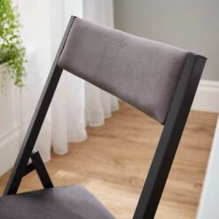Emily Folding Dining Chair, Velvet -Online Furniture Store 30724556 alt02