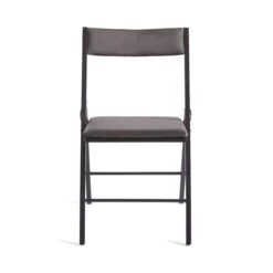 Emily Folding Dining Chair, Velvet -Online Furniture Store 30724556 alt03