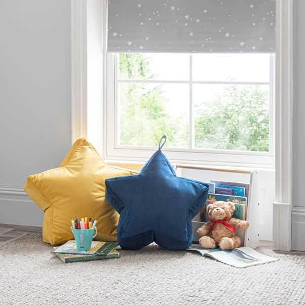 Kid's Isla Star Pouffe Citrus 3 Kid's Isla Star Pouffe Citrus