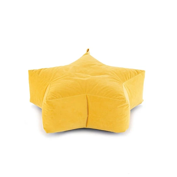 Kid's Isla Star Pouffe Citrus 5 Kid's Isla Star Pouffe Citrus - Image 3