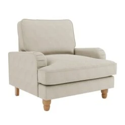 Beatrice Armchair, Luna Fabric -Online Furniture Store 30727303 alt02