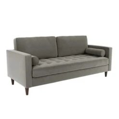 Zoe Velvet 3 Seater Sofa -Online Furniture Store 30727375 alt02