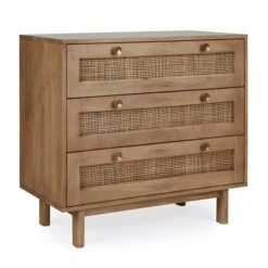 Indi 3 Drawer Chest, Mango Wood 12 Indi 3 Drawer Chest, Mango Wood -Online Furniture Store 30727645 alt02
