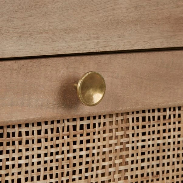 Indi 3 Drawer Chest, Mango Wood 8 Indi 3 Drawer Chest, Mango Wood - Image 6