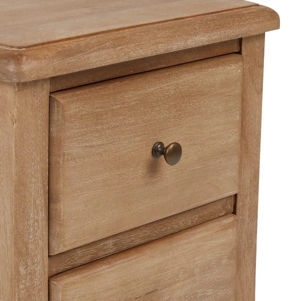 Giselle 2 Drawer Bedside Table, Mango Wood 8 Giselle 2 Drawer Bedside Table, Mango Wood - Image 6