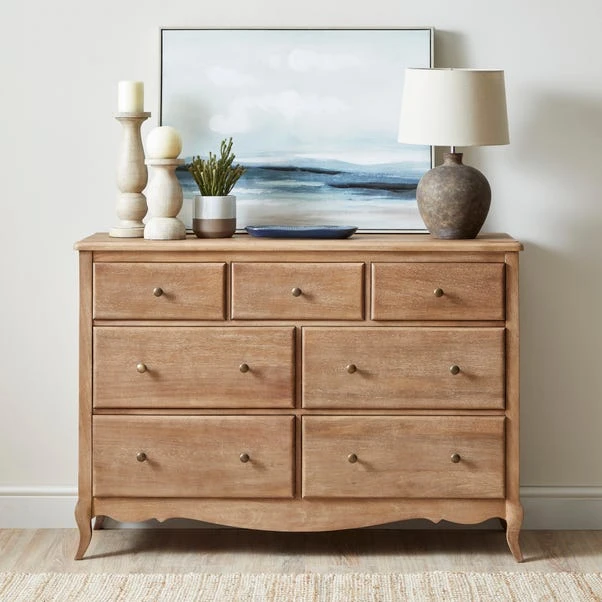 Giselle 7 Drawer Chest, Mango Wood 3 Giselle 7 Drawer Chest, Mango Wood