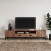 Fulton Pine Extra Wide TV Unit For TVs Up To 80" -Online Furniture Store 30728486