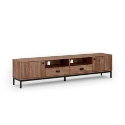 Fulton Pine Extra Wide TV Unit For TVs Up To 80" -Online Furniture Store 30728486 alt05