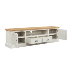 Compton Extra Wide TV Unit, Ivory For TVs Up To 80" -Online Furniture Store 30734322 alt03