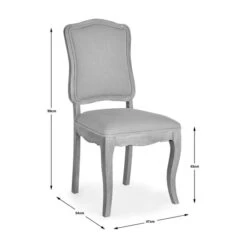 Set Of 2 Giselle Dining Chairs, Mango Wood -Online Furniture Store 30738387 alt09