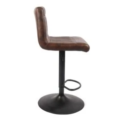 Felix Counter Adjustable Height Swivel Bar Stool, Faux Leather -Online Furniture Store 30748291 alt03